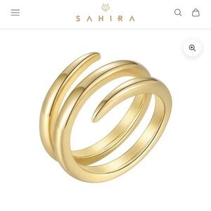 Gold ring . New never been used.